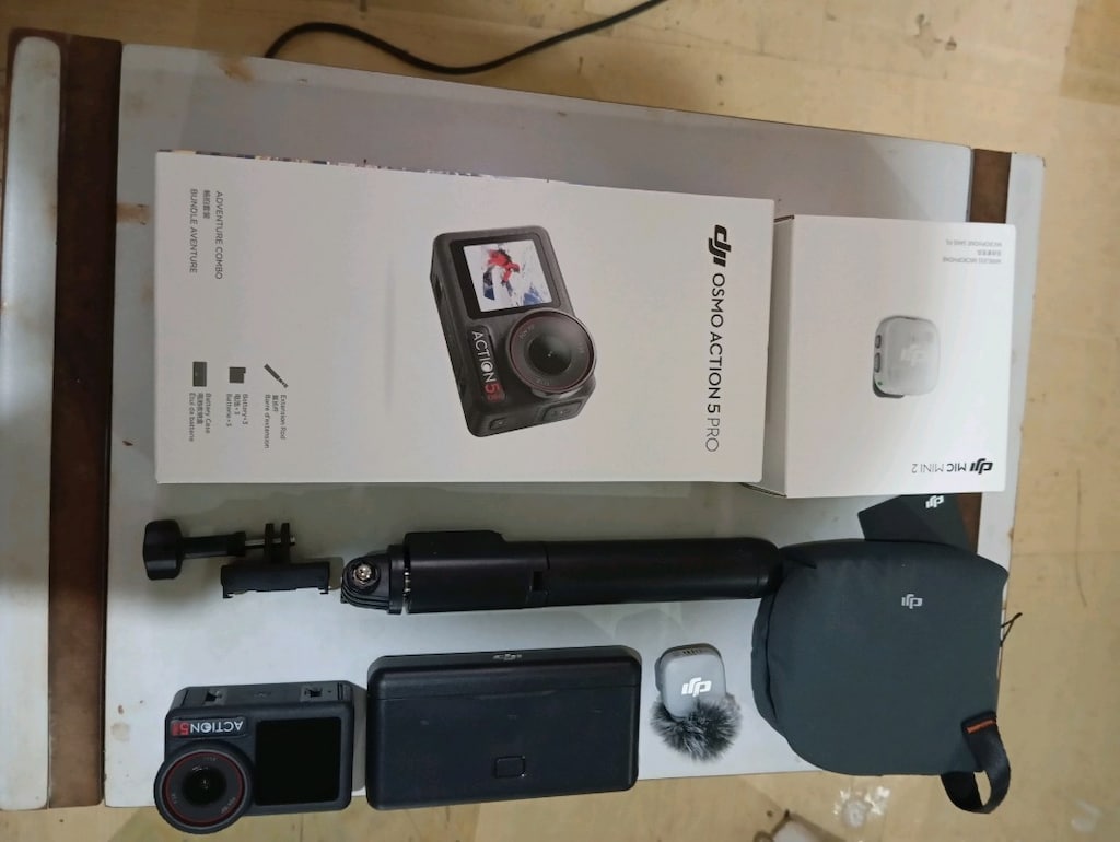 DJİ ACTİON 5 PRO COMBO ve MİC MİNİ 2 - 5