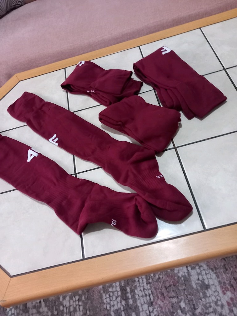 4 takım uzun spor corap