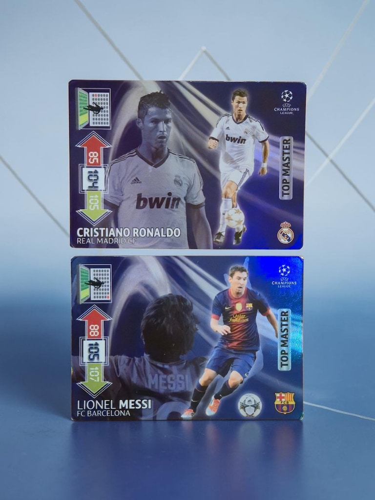 KOLEKSİYONLUK Panini UCL Serisi - 2012-2013 (NADİR) Messi - Ronaldo