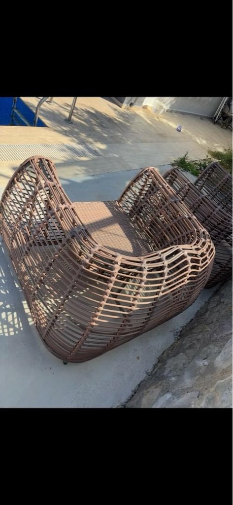 İthal Özel Tasarım Bahçe Koltuk Ruby koleksiyonu Vitello Outdoor marka - 6