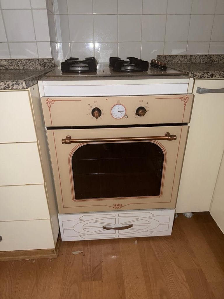 Vestel rustik ankette fırın ve ocak set