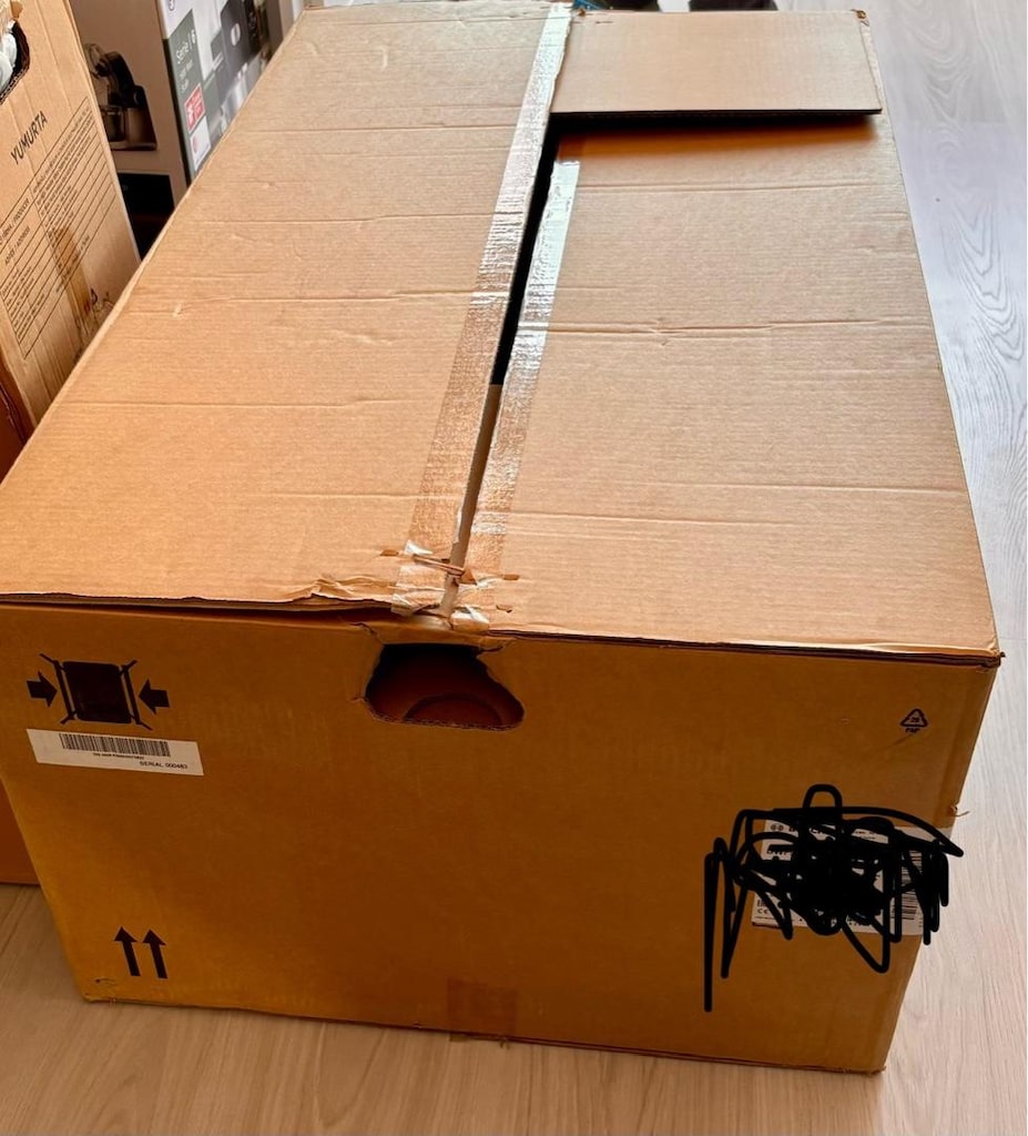 SERİ 4 DUVAR TİPİ DAVLUMBAZ 90 CM ANTRASİT GRİ HİÇ KULLANILMADI - 2