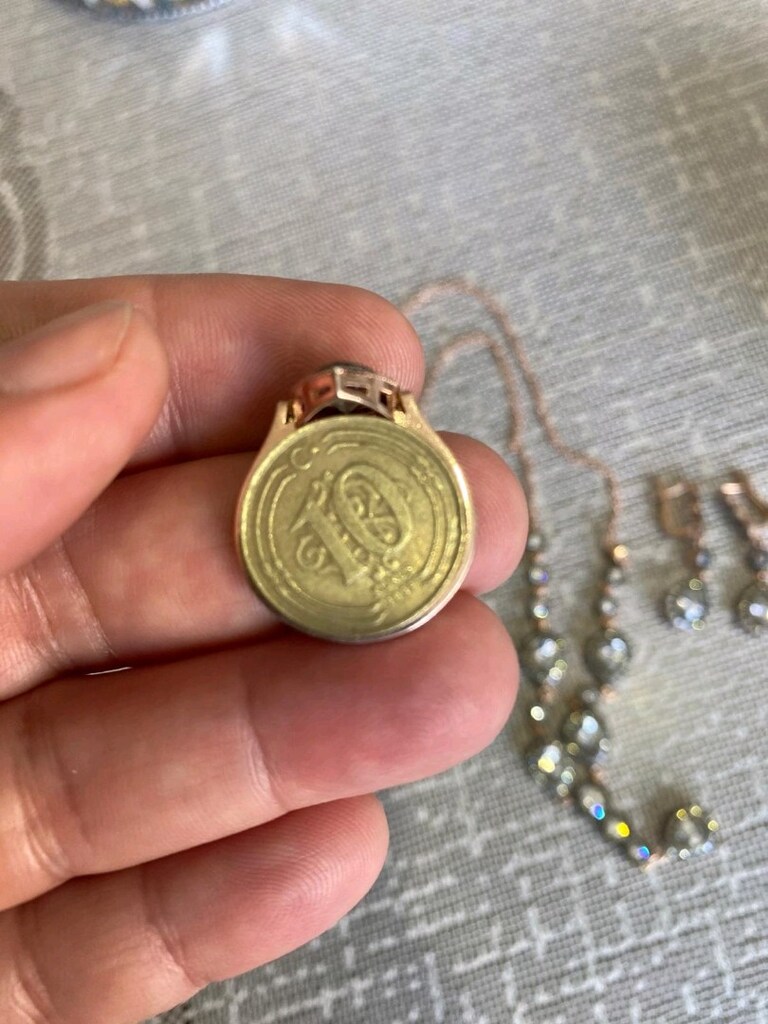 925 Ayar Elmas Montür Set - 10