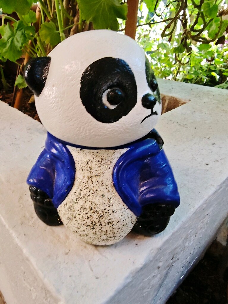 dekoratif panda küllük - 5