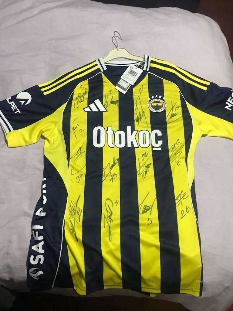 imzalı fenerbahçe orjinal forma - 2