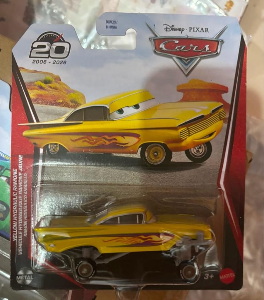 Disney Pixar Cars - sarı hidrolik ramone - 2