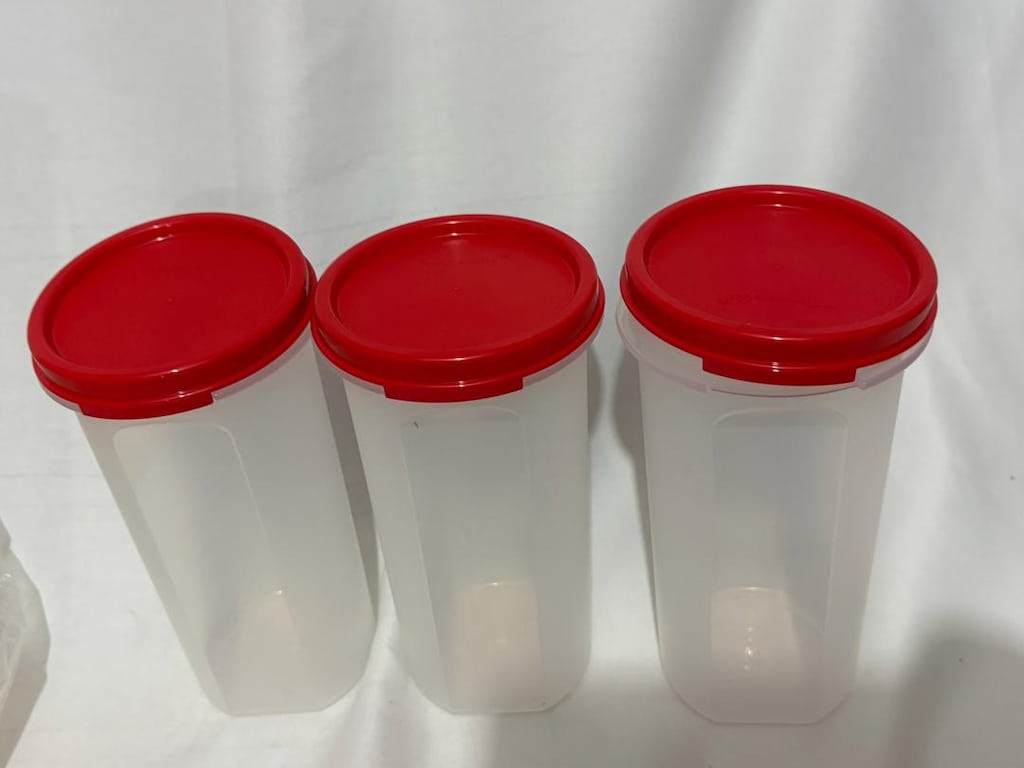 Tupperware Şeffaf Saklama Kabı 3 x 1 litre 3 x 500ml - 2