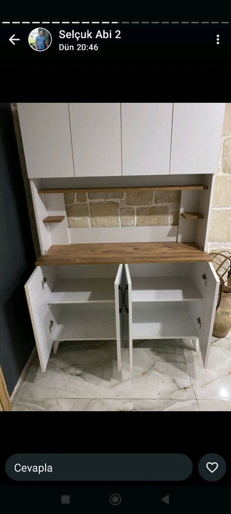 kahve köşe si 120 cm lik - 4