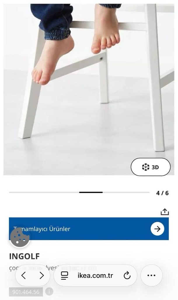 ikea cocuk sandalyesi - 4