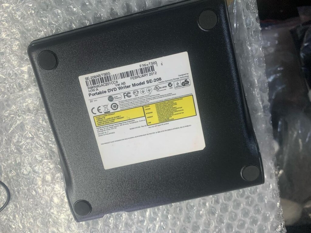 samsung marka portatif dvd writer dısc se208 yazıcı elektronik - 2