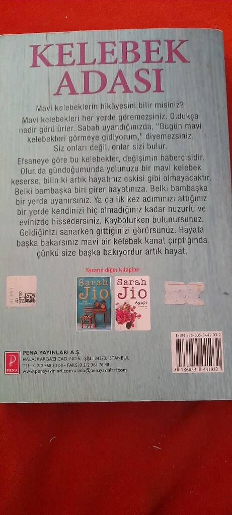 KELEBEK ADASI, SARAH JİO - 2