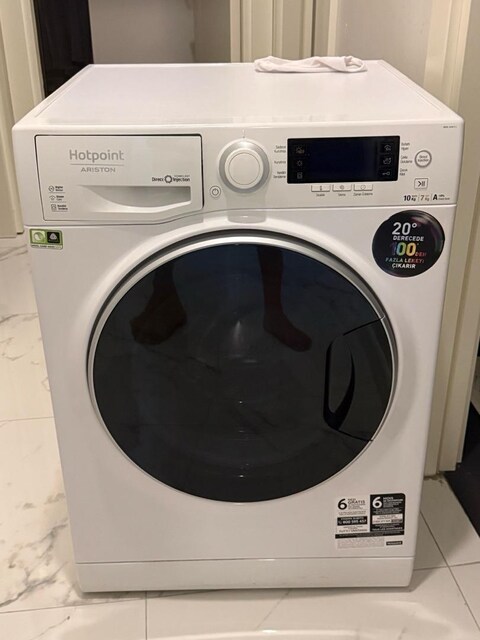 Hotpoint Ariston Çamaşır, Kurutma makinası 10kg yıkama kapasitesi
