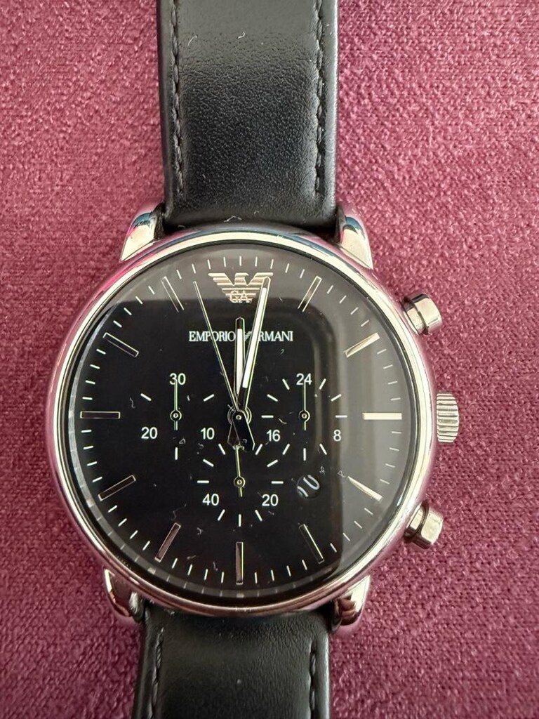 EMPORIO ARMANI SİYAH ERKEK KOL SAATİ - 3
