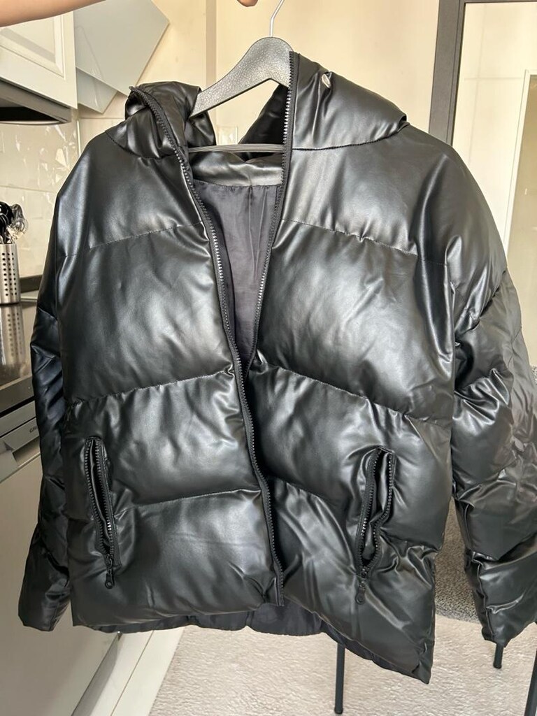 METALİK KAPÜŞONLU ŞİŞME MONT Large Beden - 2