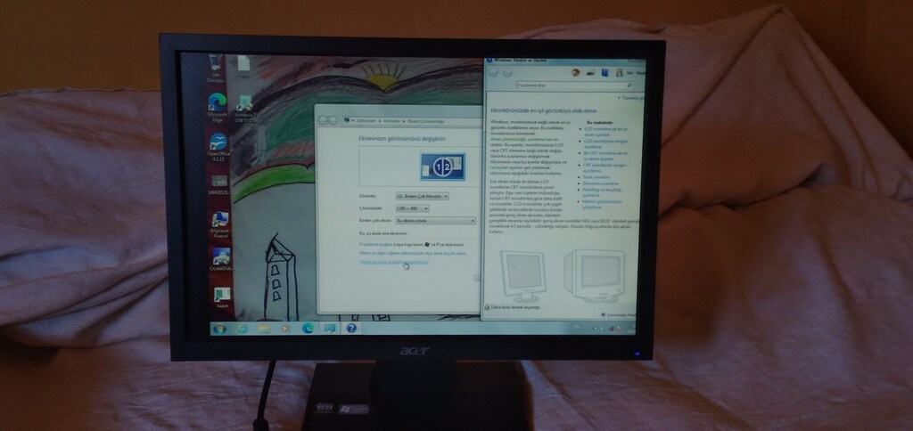Acer V193W A 19 inç monitör - 5
