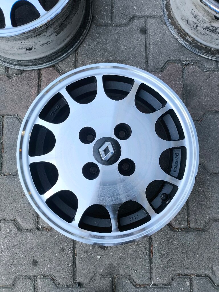 13" RENAULT OEM JANT TAKIMI 4*100 TEMİZ - 6