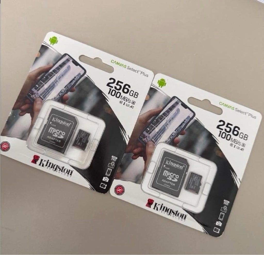 Kingston Canvas Select Plus 256gb U3 V30 A1 4K - 2