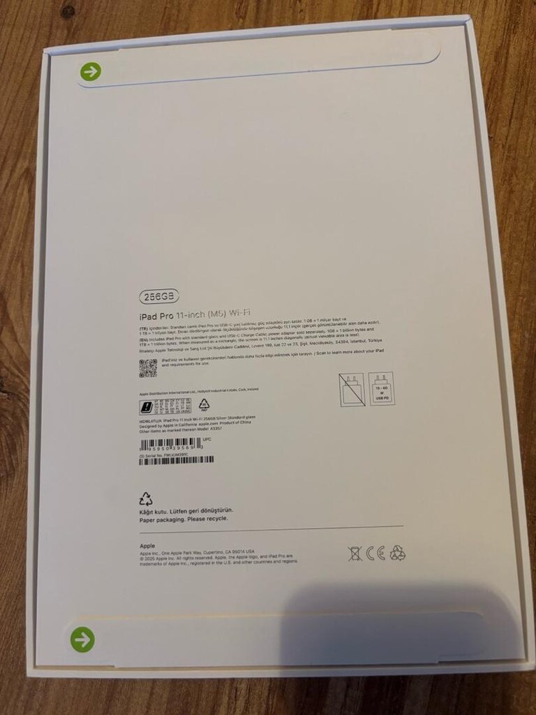 İpad Pro M5 - 11 İnch Kapalı Kutu - 2