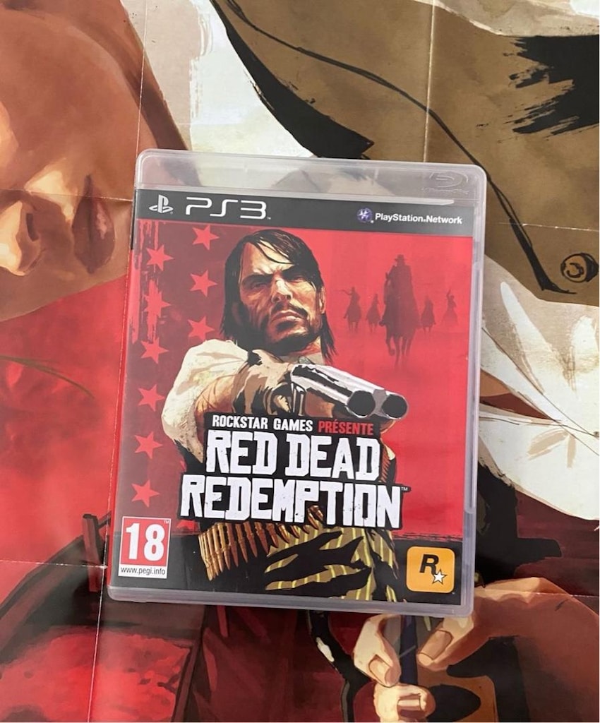 Red Dead Redemption Haritalı Posterli ps3 oyun - 3