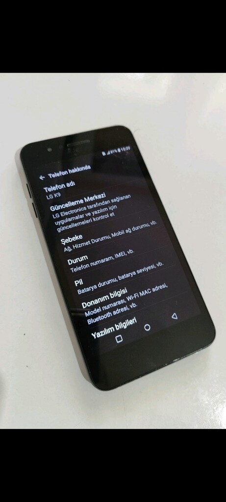 LG K9_16GB 2RAM ANNE BABA VE YEDEK TELEFON TERTEMİZ SORUNSUZ TAKAS YOK - 3