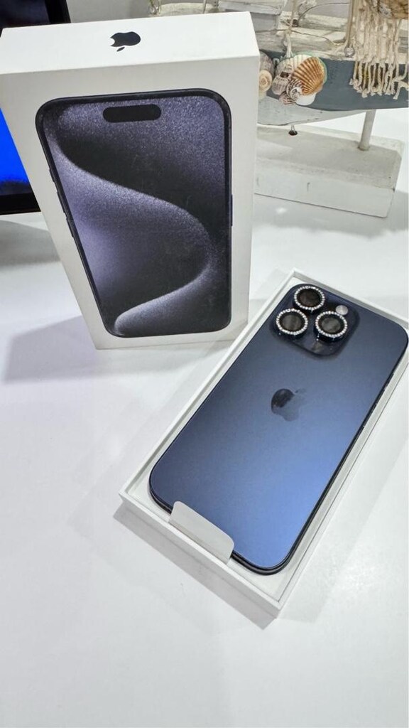 İphone 15 Pro 256GB Blue Titanium Kayıtlı - 10