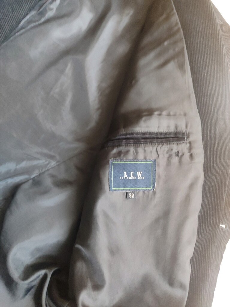 LCW kadife tek ceket - 4