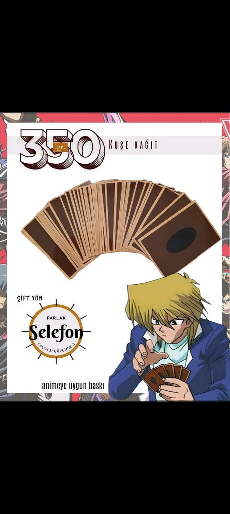 Yami Bakura Anime Hal Destesi 57 Yugioh Kartı Yu-Gi-Oh! - 8