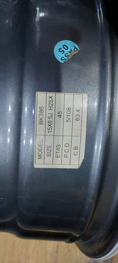 Orijinal 15" Alaşım jant az kullanılmış - 3