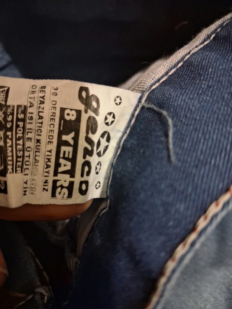 3 ve 4 ve 5 ve 6 yaş pantolon lar erkek çocuk - 19
