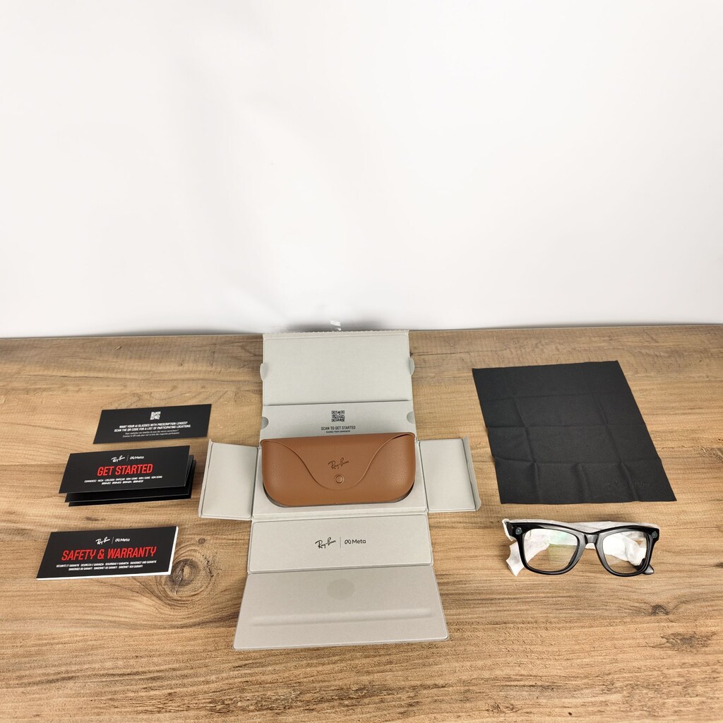 RAYBAN META WAYFARER GEN 2 KARARAN CAM 53 BEDEN İKİNCİ EL TEMİZ - 3