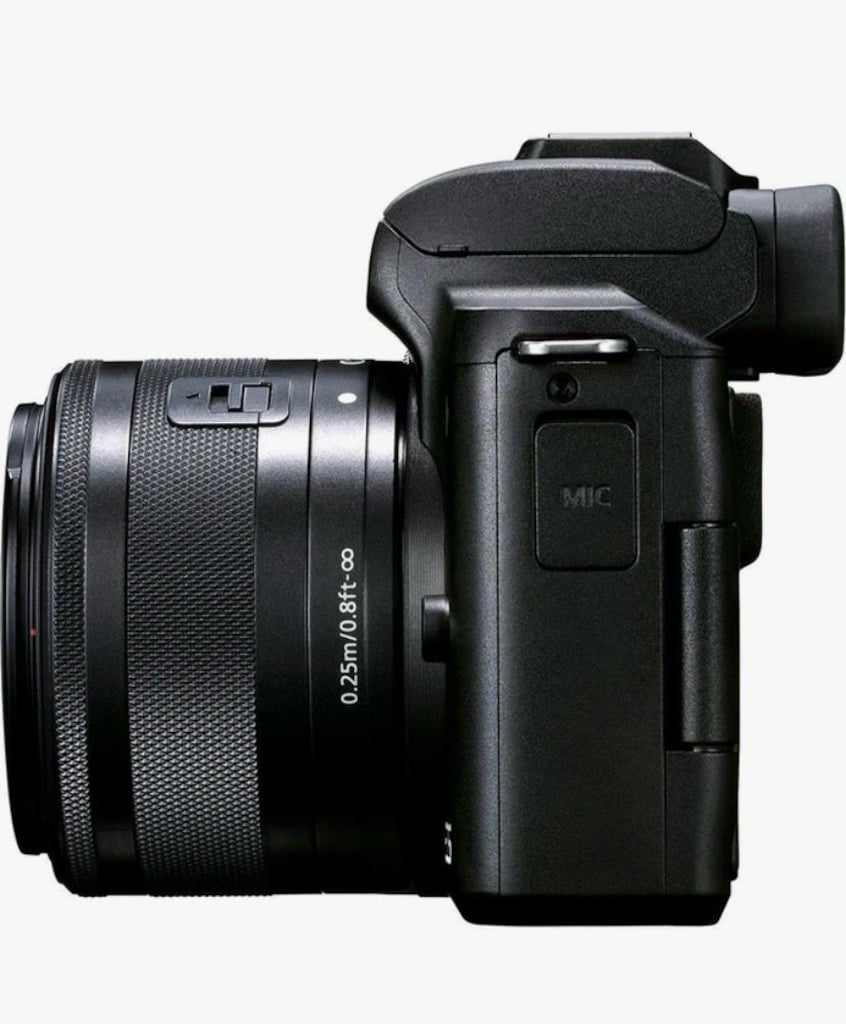 CANON EOS M50 BK M15-45 IS Vlogger Kit (Sıfırdan Farksız) - 5