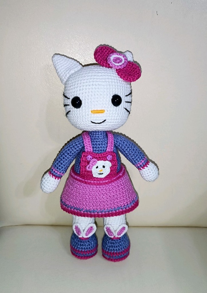 Amigurumi Mor düşler Hello Ktty.. - 8
