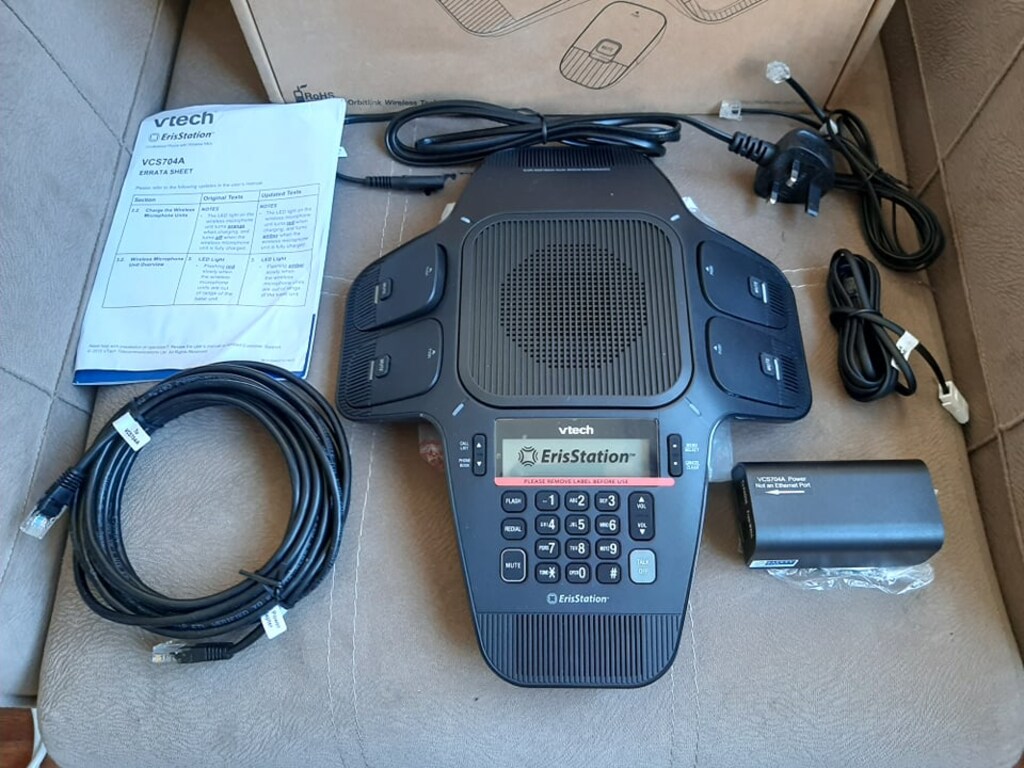 VTech ErisStation DECT 4 Kablosuz Mikrofonlu Konferans Telefonu - 3