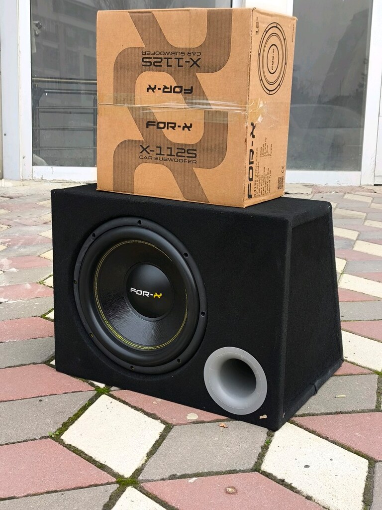 For-X 30 cm Kutu Bass 1000w 250rms SIFIR - 2