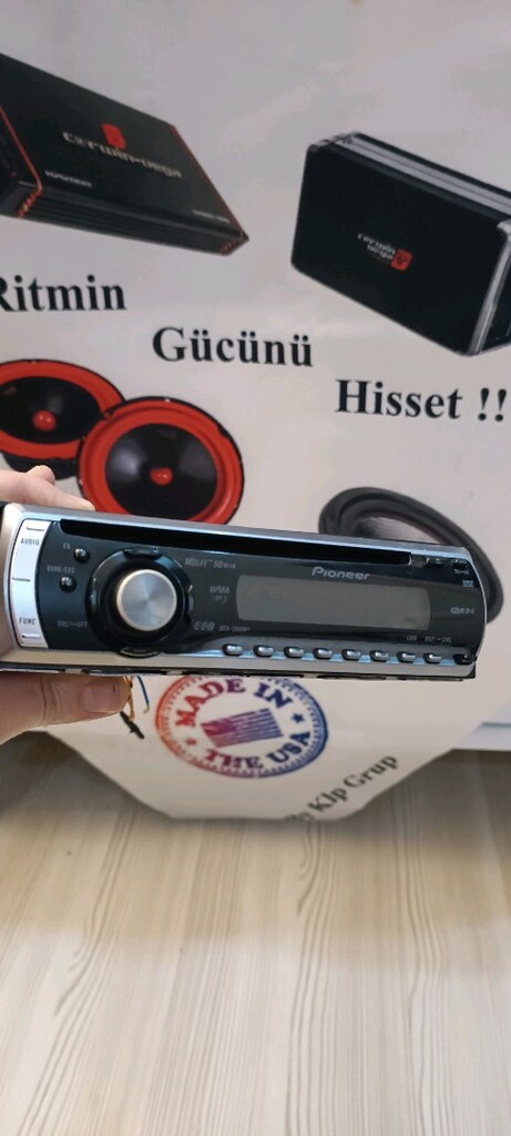 PIONEER TEYP CD CALAR AUX RADIO - 4