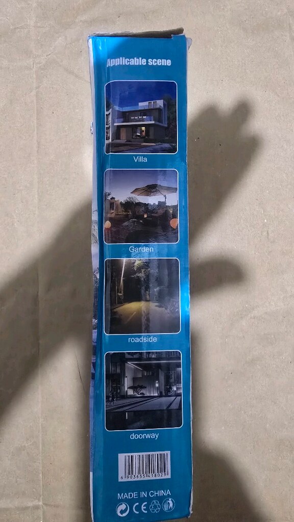 stok ttükendi. ışık kontrolü SH-802 güneş enerji fener - 3