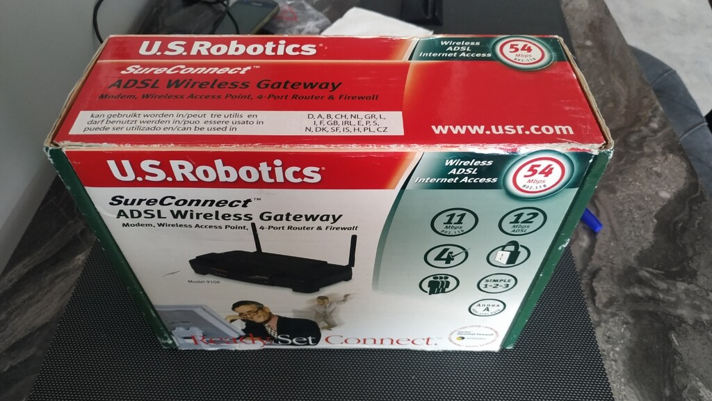 Us Robotics wi-fi modem - 3
