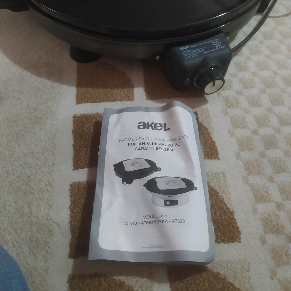 ekmek pişirme saçı SIFIR - 5