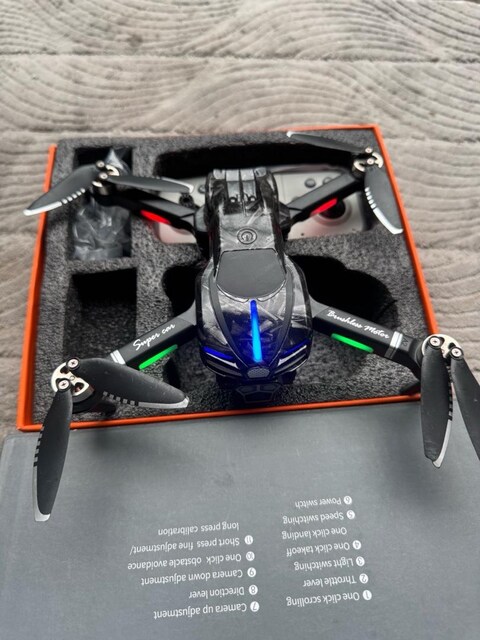 V186 Katlanabilir Drone | Çift Batarya | Çift Kamera | Engel Tanıma