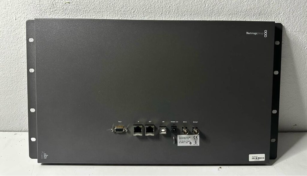 Blackmagic Design SmartView HD 17" SDI Rack Monitör - 3