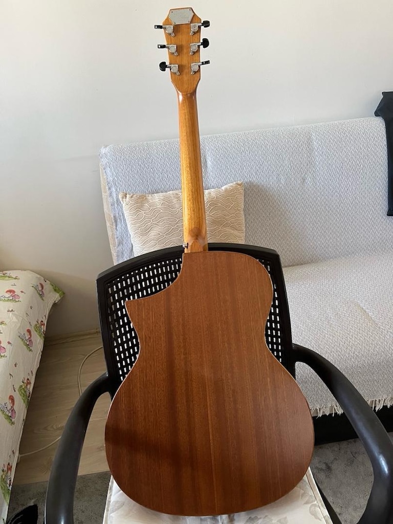 Gopher Wood Elektro Akustik Gitar | Fishman Manyetik | Kılıflı | Temiz - 7