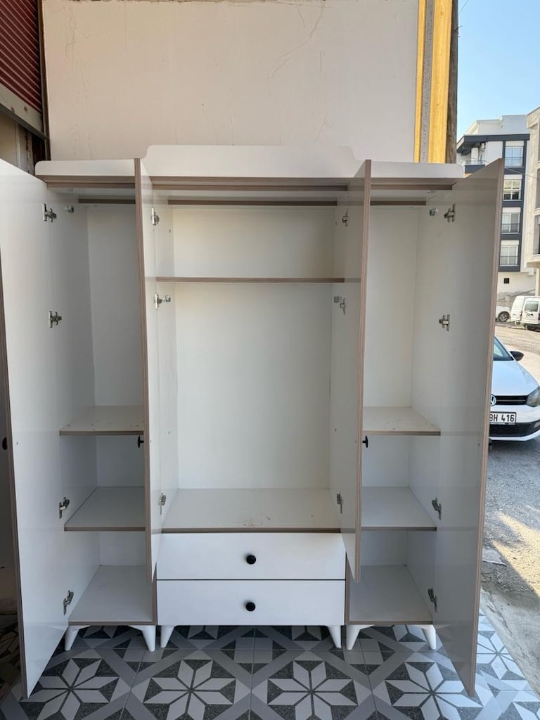 ultra lüks 4 kapaklı dolap sıfır ürün dev kampanya adrese teslim - 4