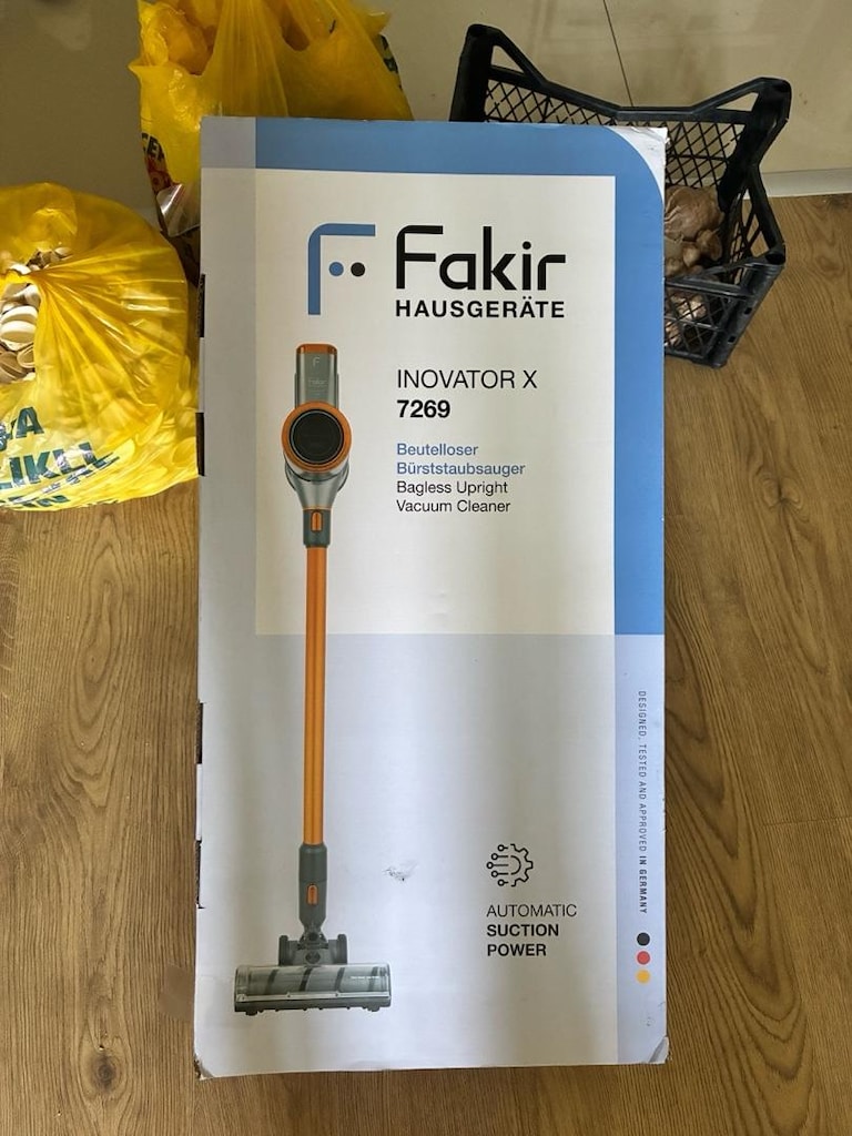 2. el fakir şarjlı dikey süpürge - 3