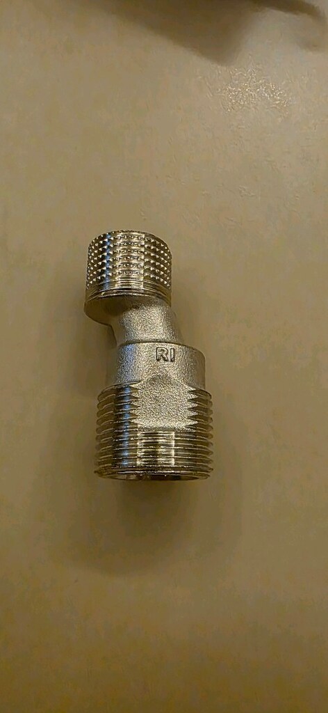 Grohe marka gömme tesisat sistemlerinde eksantrik bir S-bağlantı Rakor - 13