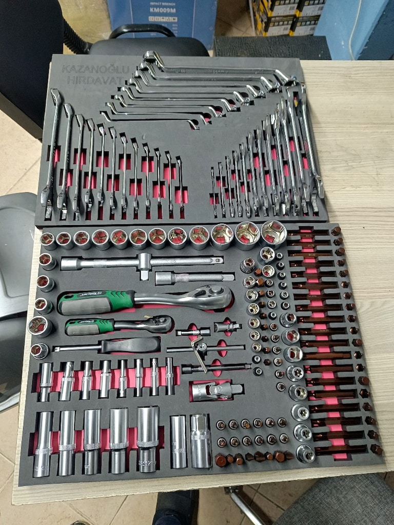 takim el aletleri dolu takım arabası el aletleri 180 parça - 2