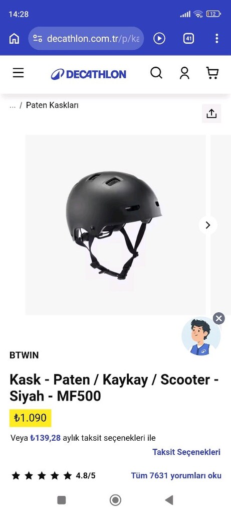 kaykay kask koruyucu ekipmanlar - 15