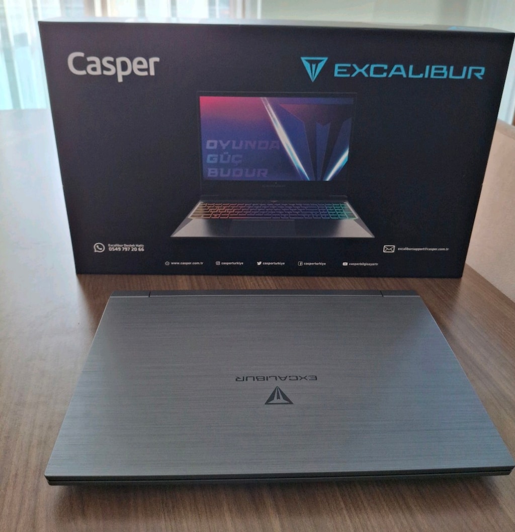 EXCALIBUR G870 RTX 5060 1TB 32 GB RAM 13.NESİL İ7 GARANTİLİ KUTULU - 5