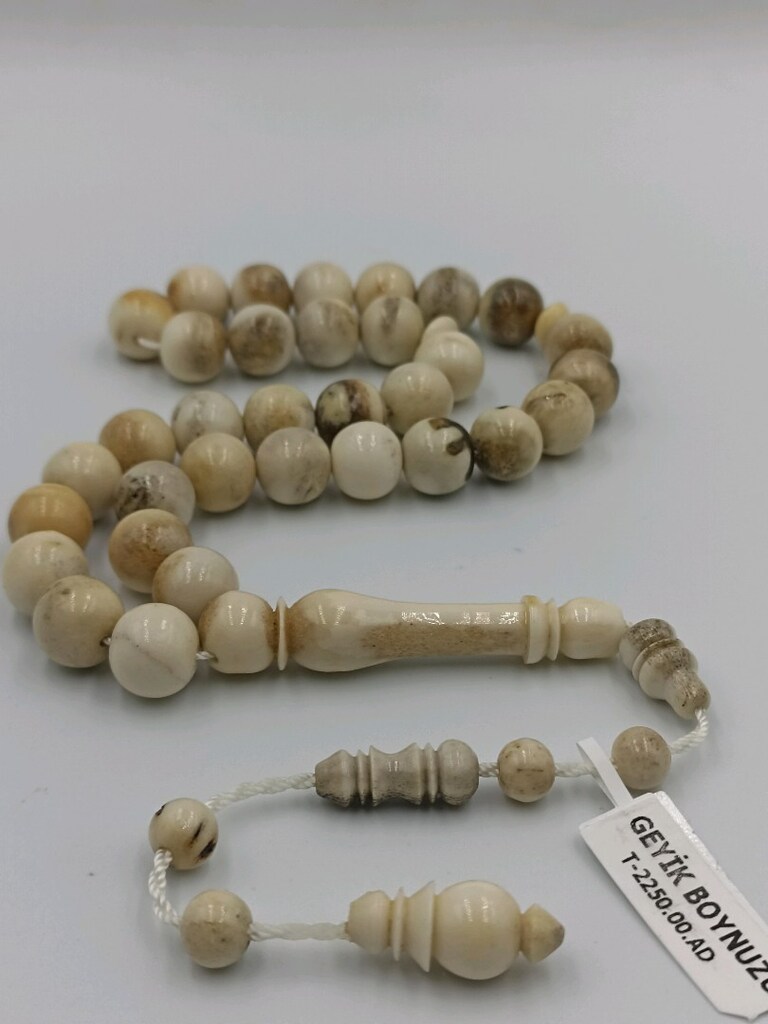 orjinal geyik boynuzu tesbih - 2