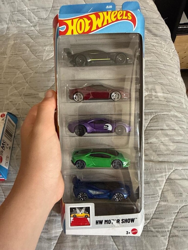 hot whells 5’li motor show set - 3