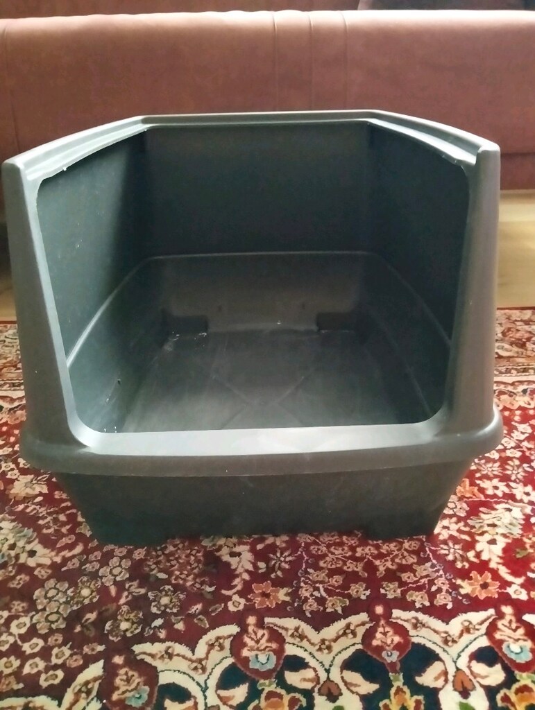 yarı kapalı kedi tuvaleti - 4